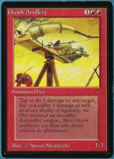 Orcish Artillery Beta NM Red Uncommon MAGIC GATHERING CARD (ID# 195684) ABUGames