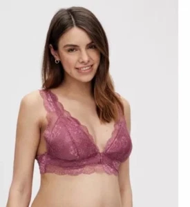 Mamalicious Damen Umstandsmode Pflege Modena BH Spitze vorne Deko Rose groß B60 - Bild 1 von 6