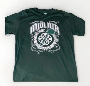 Marvel Thor Mjolnir Graphic Print Green T-Shirt Men’s Size 2X - Picture 1 of 4