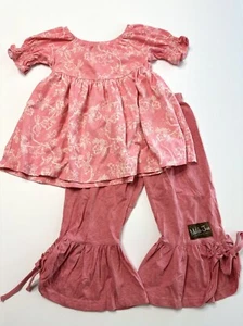 Matilda Jane Wonderful Parade Peasant Top Barefoot Ruffles Set Size 6 - Picture 1 of 5