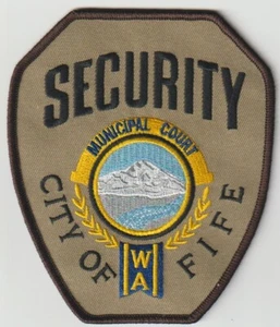 City of Fife WA Tribunal Municipal Seguridad parche obsoleto envío desde Australia - Imagen 1 de 1