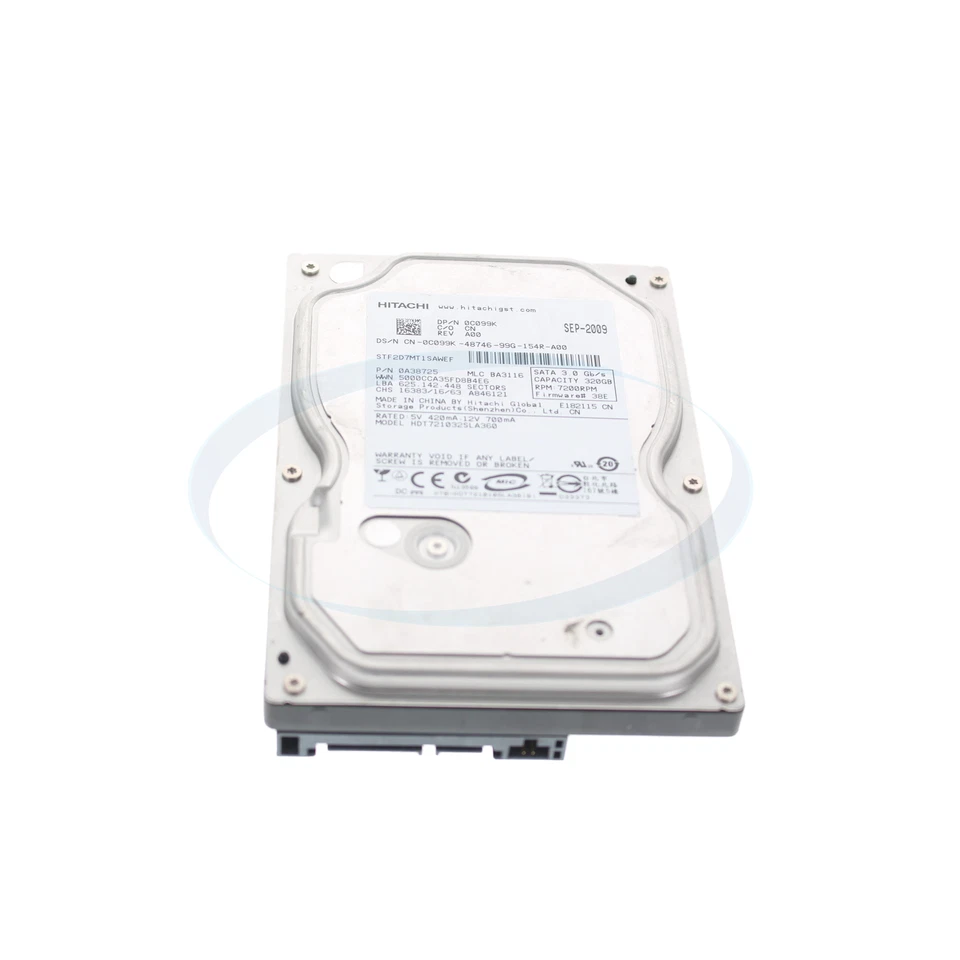 Dell C099K 320GB SATA 7.2K 3.5" Hard Drive - Image 1 of 1
