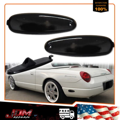 Luces de señalización laterales traseras con lente ahumada Ford Taurus Mercury Sable 1996-1999 2X Foto 1 de 4