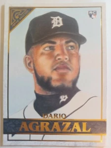 2020 Topps Gallery Baseball #42 Dario Agrazal (Rookie) - Bild 1 von 3