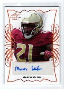 2021 Leaf Trinity Portrait AUTO #TPAMW1 Marvin Wilson - Picture 1 of 1