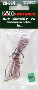 Kato N Scale ~ New 2025 ~ UniTrack Extension Cable For Sensor Track ~ 20-654 - Picture 1 of 1