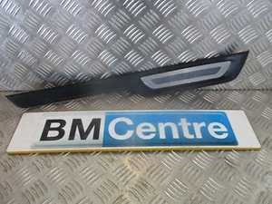 BMW E90 E91 3 SERIES LCI EDITION SILL COVER KICK PLATE DRIVERS REAR 7269784 - Picture 1 of 5