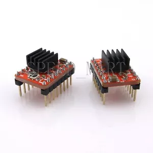 Modulo driver motore passo-passo 2 pezzi A4988 StepStick per stampante 3D Reprap dissipatore di calore - Foto 1 di 5