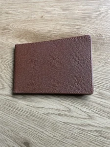 Louis Vuitton Brown Card Holder ID Wallet Case SP0055 - Picture 1 of 11
