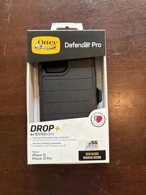 OtterBox 77-80129 Apple iPhone 12 Case with MagSafe - Black Licorice - Image 1 of 4