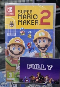 SUPER MARIO MAKER 2 + ABONNEMENT 12 MOIS NINTENDO SWITCH NEUF NEW VERSION FR. - Imagen 1 de 1