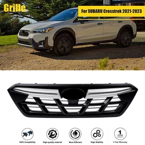 New Plastic Front Bumper Upper Grille Grill Fit For SUBARU Crosstrek 2021-2023 - Picture 1 of 12