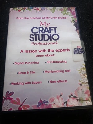 My Craft Studio Professional A Lesson With The Experts CD-ROM New Sealed - Image 1 of 2