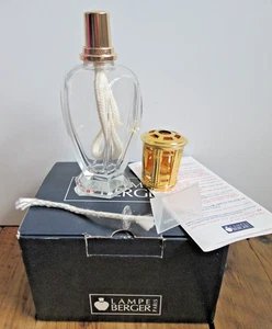NEW Lampe Berger Paris France CATALYTIC Oil Lamp Clear Glass w/ Wick Fragrance - Picture 1 of 14