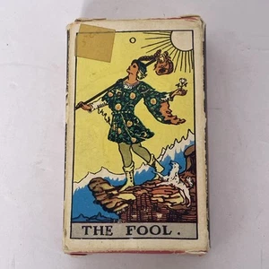 Vintage Rare Pink Ankh Back & Pink Box Carol Publishing Tarot Deck Smith Waite - Picture 1 of 6