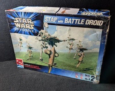 Star Wars: Episode 1 STAP with Battle Droid 1/6 scale : AMT/Ertl *PREOWNED* - Image 1 of 4