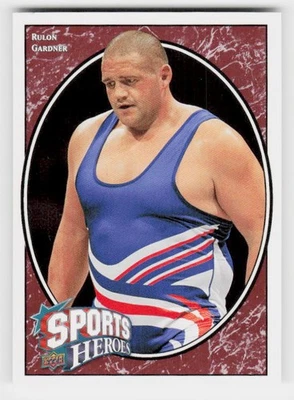 2008 Upper Deck Heroes #258 Rulon Gardner - Image 1 of 2