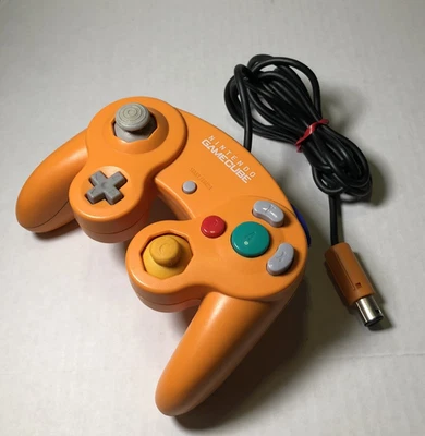 Nintendo Gamecube Spice Orange Controller DOL-003 OEM Tested!  clean - Image 1 of 4