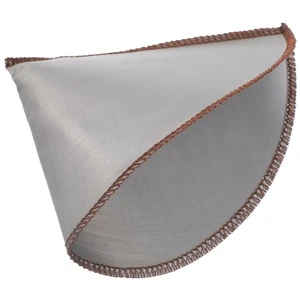 Cono de filtro de café de acero inoxidable plegable malla portátil - Imagen 1 de 12