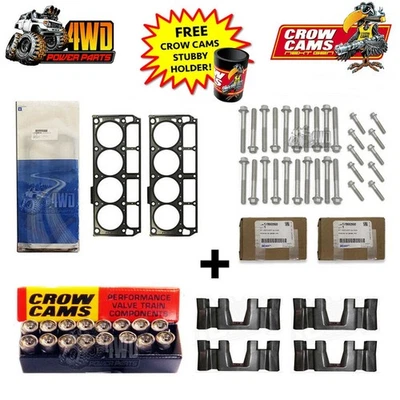 GM LS3 L98 Head Gaskets & Bolts (2 Length) + Genuine LS7 Lifters & Guides Kit - image 1 of 4
