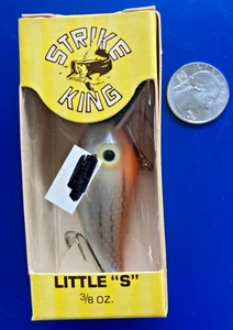 NEU NOS Strike King Little S Vintage Squarebill Crankbait Köder BILL DANCE 3/8OZ. - Bild 1 von 5