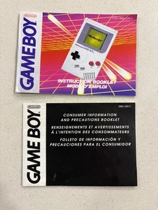 Nintendo Game Boy Console Instruction Booklet Manual + PRECAUTIONS BOOKLET - Bild 1 von 1