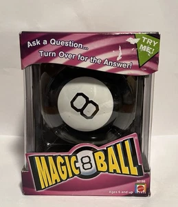 Magic 8 Ball 2005 Vintage Mattel Classic Games 20 mögliche Antworten Neu in OVP!! - Bild 1 von 6