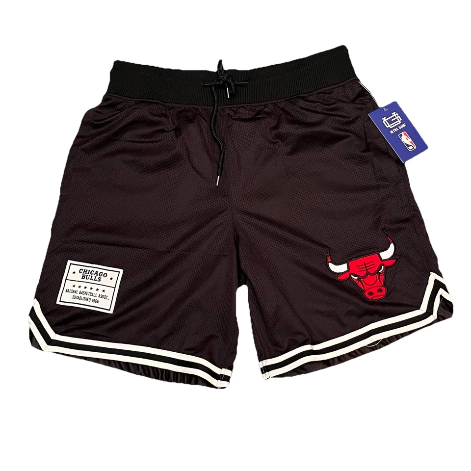 Mens Chicago Bulls NBA Ultra Game Mesh Basketball Shorts Size M 🔥 NWT - Image 1 of 4