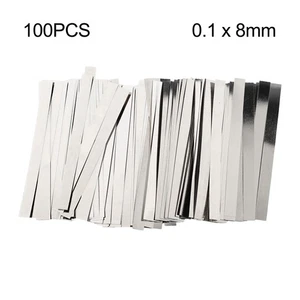 Nickel Strip 100pcs Nickel-plated Strip Resistant To Strong Alkali Home DIY - Picture 1 of 12