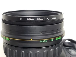 95mm Circular Polarizer for FUJINON HA23X7.6 HA22X7.8 ZA22X7.6 with Padded Case - Picture 1 of 11