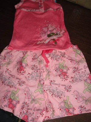 Conjunto de pijama corto musical de secundaria talla 6 nuevo con etiquetas tienda Disney Foto 1 de 2