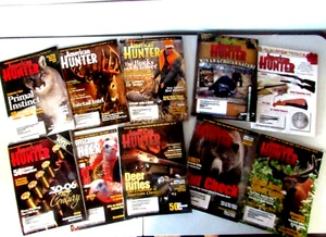 NRA American Hunter Lot of 10 Magazines 2005-2006 Very Good Condition - Picture 1 of 11