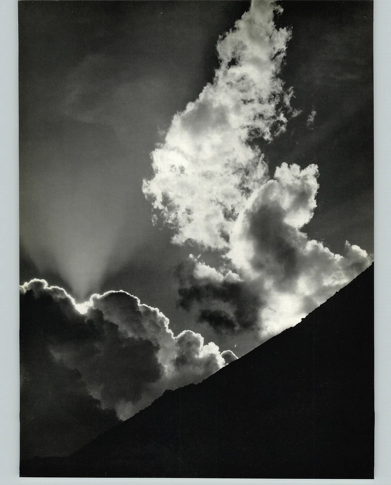Foto artística de Ansel Adams Evening Clouds 1936 1963 16X20 Foto 1 de 1