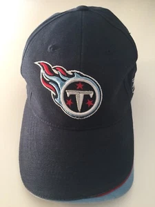 Gorra de béisbol ajustable de fútbol americano Reebok azul Tennessee Titans NFL talla única - Imagen 1 de 11