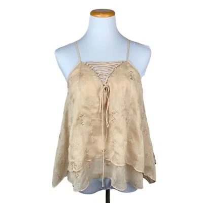 Top cami con cordones Twelfth Street by Cynthia Vincent para mujer M’s Foto 1 de 4