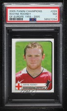 2005 Panini Champions of Europe 1955-2005 Wayne Rooney #229.1 PSA 7