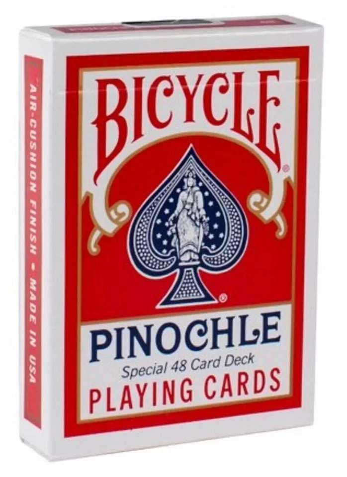 Deck of Bicycle Pinochle Special Edition 48 Cards Blue Playing Cards New! - Image 1 of 1