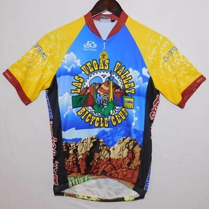 PACTIMO Las Vegas Valley Bicycle Club Cycling Jersey S/S Half Zip Men's XS - Picture 1 of 6