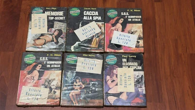 SERIE SPIONAGGIO VERDE LOTTO DI 6 NUMERI 55-56-58-59-60-BLISTERATI - Immagine 1 di 4