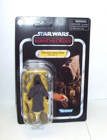 Star Wars Vintage Collection Haslab Razor Crest Offworld Jawa Elder 3.75" Lot Cover