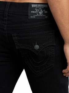 true religion skinny jeans black