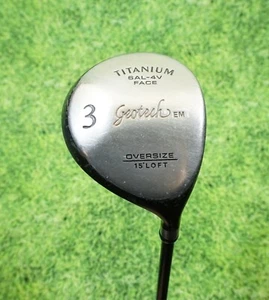 Geotech titanium 3 fairway wood 15° oversize RH graphite shaft golf club - Picture 1 of 6