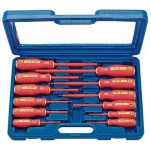 DRAPER Fully Insulated Screwdriver Set 12 Piece Stock No: 46541 - Picture 1 of 2