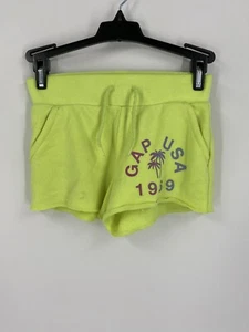 GAP Kids Girls Neon Green Pull On Shorts size M - Picture 1 of 5