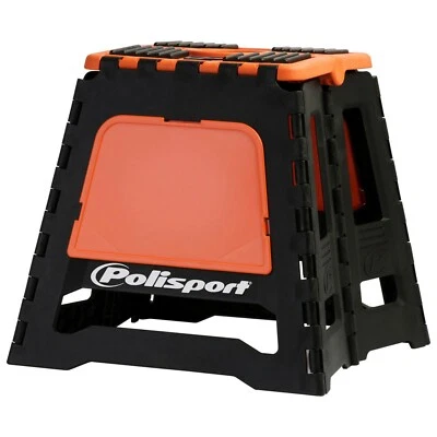 POLISPORT PLEGABLE TRIAL MOTOCROSS ENDURO BICICLETA SOPORTE TODOTERRENO NARANJA Foto 1 de 4