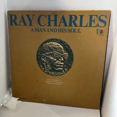 Ray Charles - A Man And His Soul Double Vinyl LP - 1967 - Mono - ABC ABC - Image 1 of 4