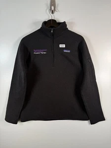 Patagonia Better Sweater Women Full Zip Medicine Therapy Fleece Sweater Sz Large - Picture 1 of 8