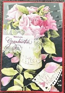 Hallmark “With Love, Grandmother” Valentine’s Day Greeting Card - Picture 1 of 2