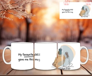Custom 15 OZ Mug for Mother's Day Ceramic Mug Coffee/Tea - Picture 1 of 2