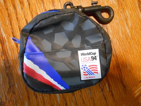 World Cup USA 994 Mini  Zippered Backpack With Clip 3 inch VGC Cover